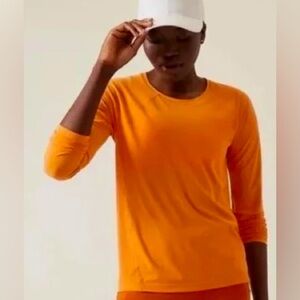 Athleta Ultimate Train Top - Orange